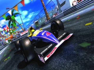 The 90's Arcade Racer : les environnements