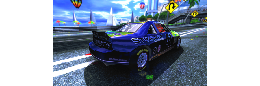 The 90's Arcade Racer : Première vidéo de gameplay !