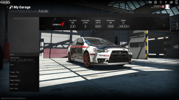 Lancer Evolution X FQ400