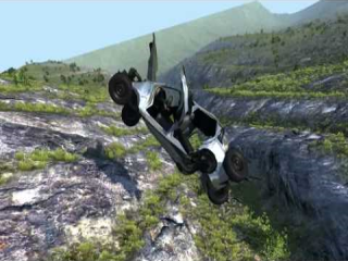 Cliff Tumble : la nouvelle video de BeamNG