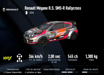 Megane R.S. SMS-R Rallycross