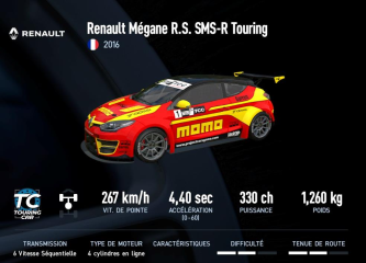 Megane R.S. SMS-R Touring
