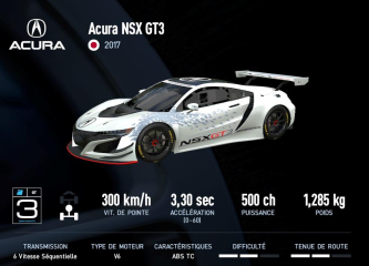 NSX 2017 GT3