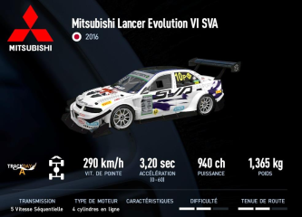 Lancer Evolution VI SVA