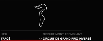Circuit Mont Tremblant GP Inversé