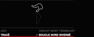Circuit Mont Tremblant Boucle Nord Inversé