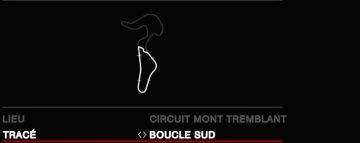 Circuit Mont Tremblant Boucle Sud
