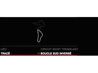 Circuit Mont Tremblant Boucle Sud Inversé