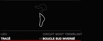 Circuit Mont Tremblant Boucle Sud Inversé
